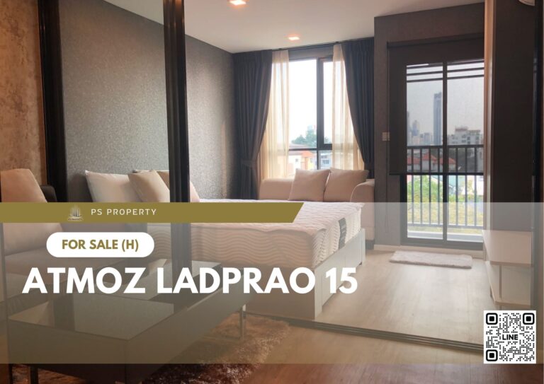 PS78382 – Condo Near MRT Lat Phrao Station For Sale , One bedroom unit at Atmoz Ladprao 15
