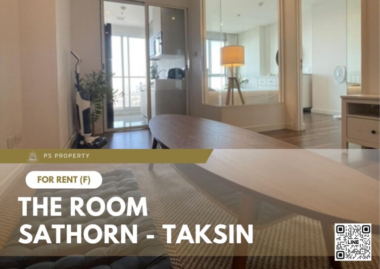 PS78607 – Condo Near BTS Saphan Taksin Station For Rent , One bedroom unit at The Room Sathorn – Taksin