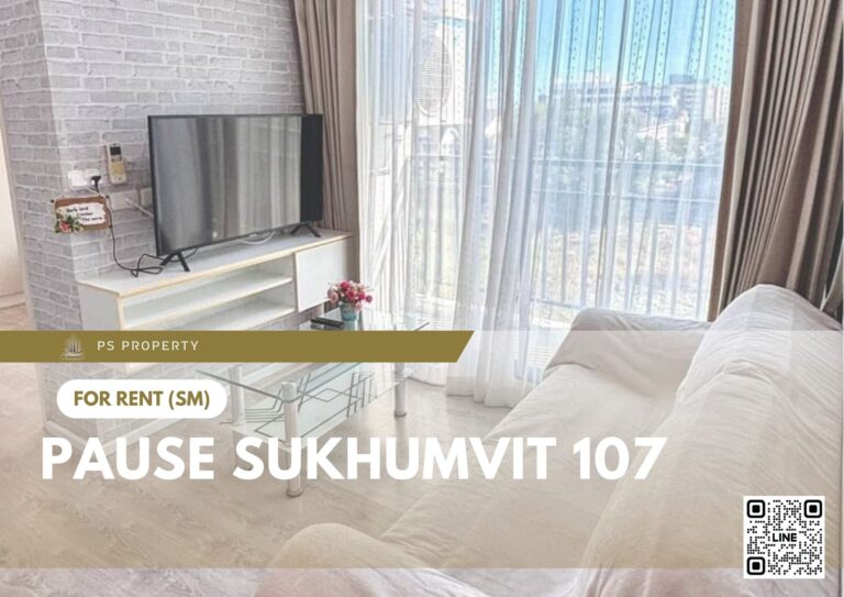 PS70380 – Condo Near BTS Bearing Station For Rent , Two bedroom unit at Pause Sukhumvit 107