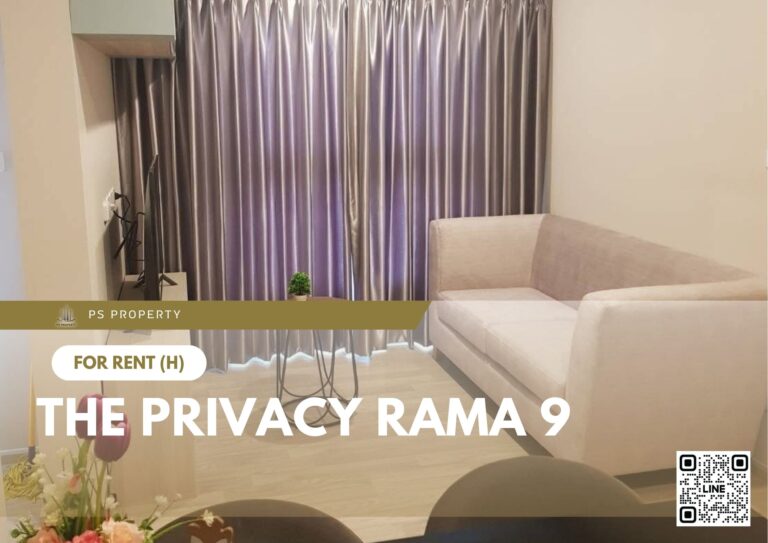 PS78766 – Condo Near ARL Ramkhamhaeng Station For Rent , Two bedroom unit at The Privacy Rama 9