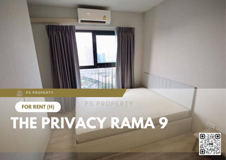 PS51171 – Condo Near ARL Ramkhamhaeng Station For Rent , One bedroom unit at The Privacy Rama 9