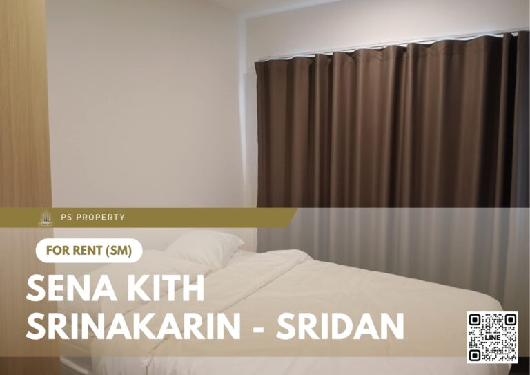 PS79009 – Condo Near MRT Si Dan Station For Rent , One bedroom unit at Sena Kith Srinakarin – Sridan