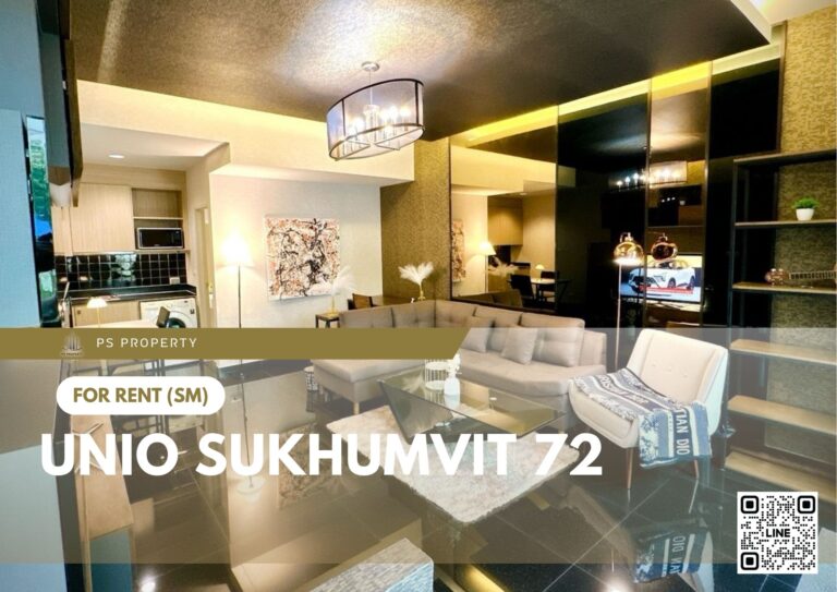 PS79197 – Condo Near BTS Bearing Station For Rent , One bedroom unit at UNiO Sukhumvit 72