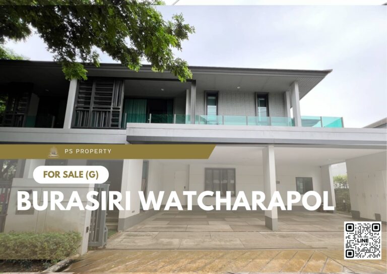 PS77230 – House Near BTS Sai Yud Station For Sale , at Burasiri Watcharapol