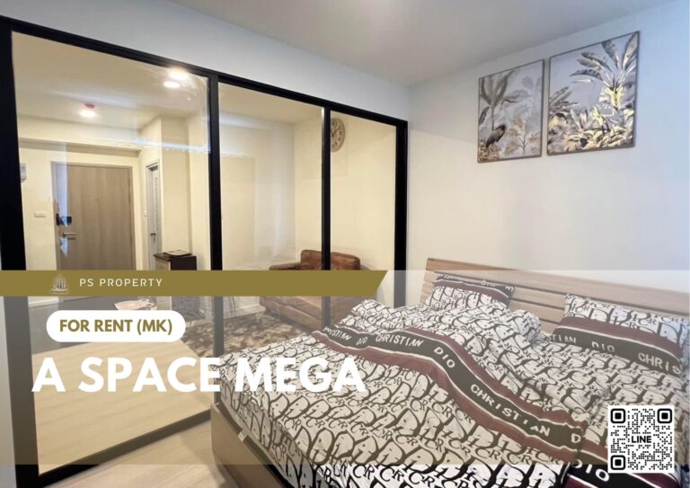 PS78991 – Condo Near BTS Bang na Station For Rent , One bedroom unit at A space mega