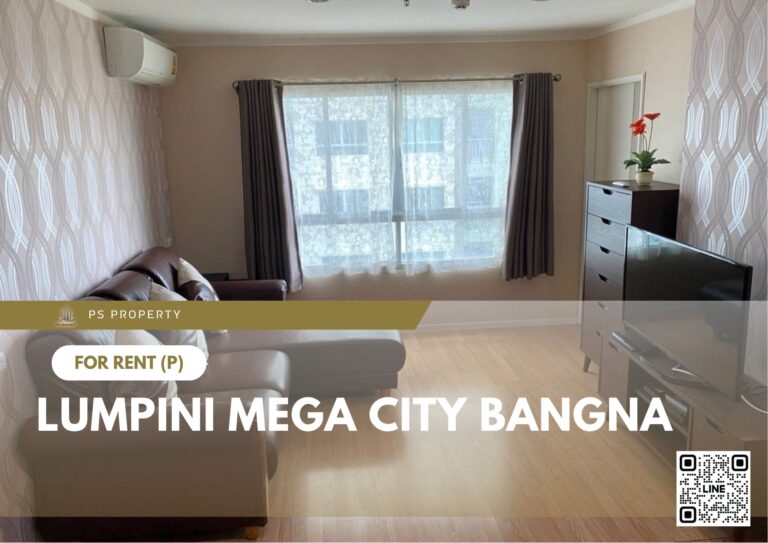 PS79231 – Condo Near BTS Bang na Station For Rent , One bedroom unit at Lumpini Mega city Bangna