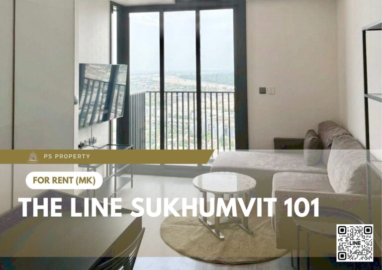 PS79260 – Condo Near BTS Punnawithi Station For Rent , One bedroom unit at THE LINE Sukhumvit 101