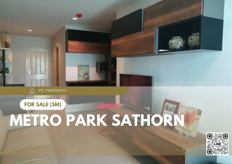 PS76396 – Condo Near MRT Phetkasem 48 Station For Sale , One bedroom unit at Metro Park Sathorn