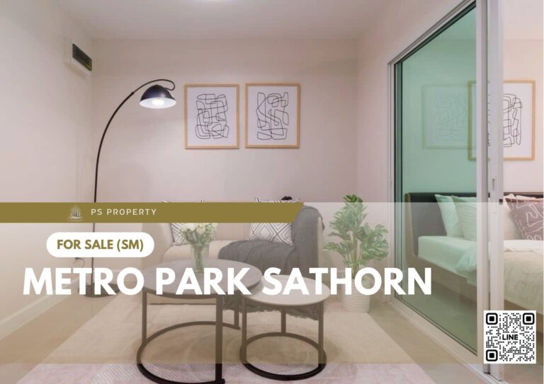PS75250 – Condo Near MRT Phetkasem 48 Station For Sale , One bedroom unit at Metro Park Sathorn