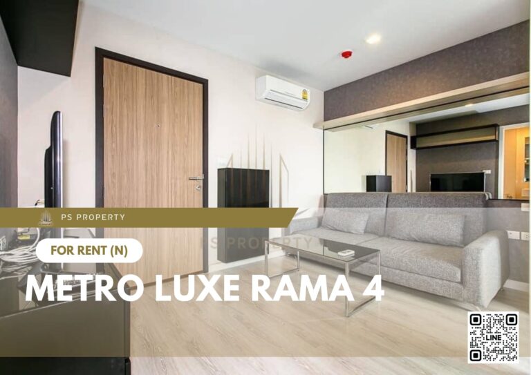 PS14145 – Condo Near BTS Ekkamai Station For Rent , One bedroom unit at Metro Luxe Rama 4