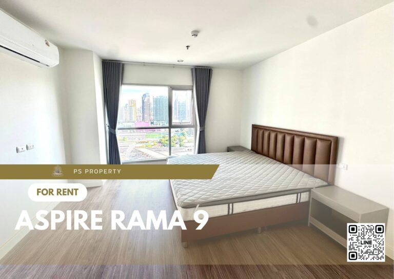 PS74269 – Condo Near MRT Phra Ram 9 Station For Rent , Two bedroom unit at Aspire Rama 9
