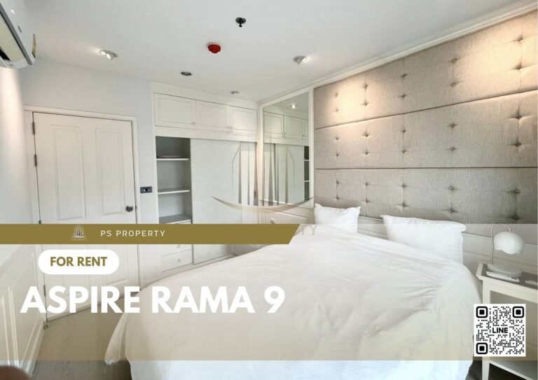 PS29980 – Condo Near MRT Phra Ram 9 Station For Rent , One bedroom unit at Aspire Rama 9