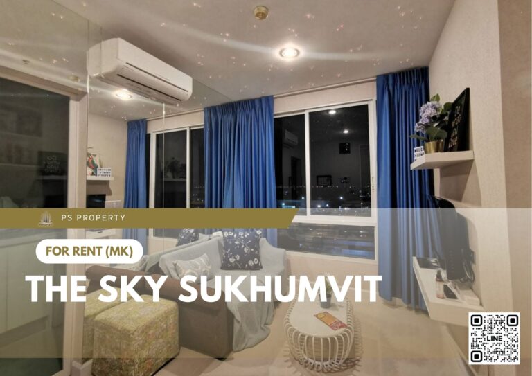 PS67023 – Condo Near BTS Udom Suk Station For Rent , One bedroom unit at The Sky Sukhumvit