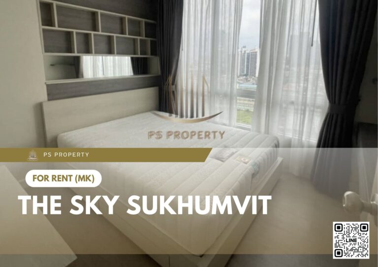 PS47908 – Condo Near BTS Udom Suk Station For Rent , One bedroom unit at The Sky Sukhumvit