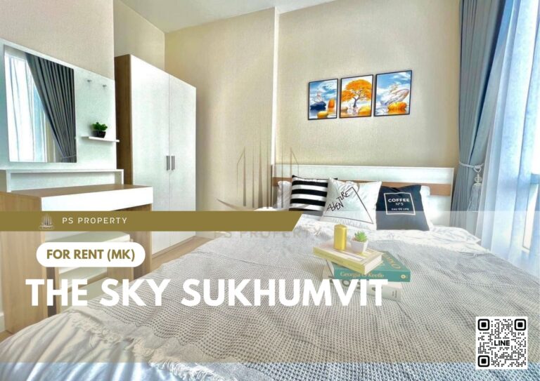 PS28099 – Condo Near BTS Udom Suk Station For Rent , One bedroom unit at The Sky Sukhumvit
