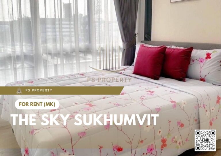 PS14062 – Condo Near BTS Udom Suk Station For Rent , One bedroom unit at The Sky Sukhumvit