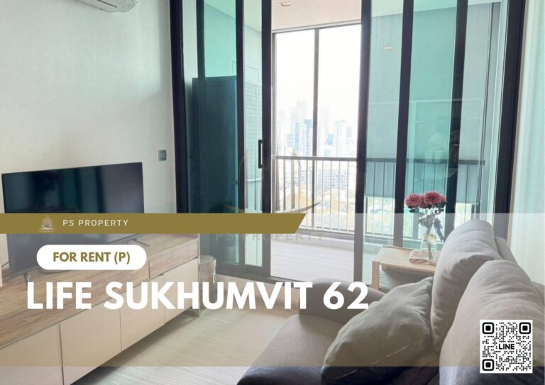 PS47331 – Condo Near BTS Bang Chak Station For Rent , One bedroom unit at Life Sukhumvit 62