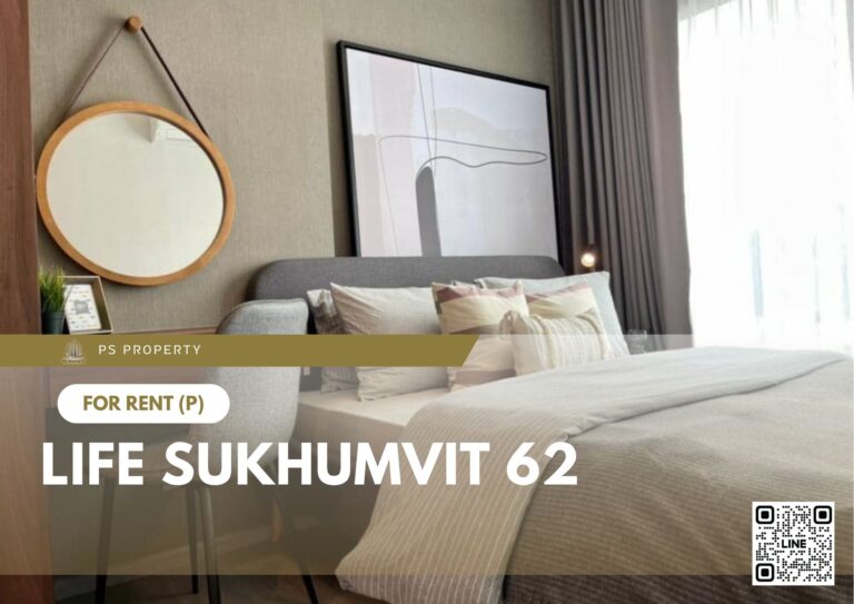 PS64425 – Condo Near BTS Bang Chak Station For Rent , One bedroom unit at Life Sukhumvit 62