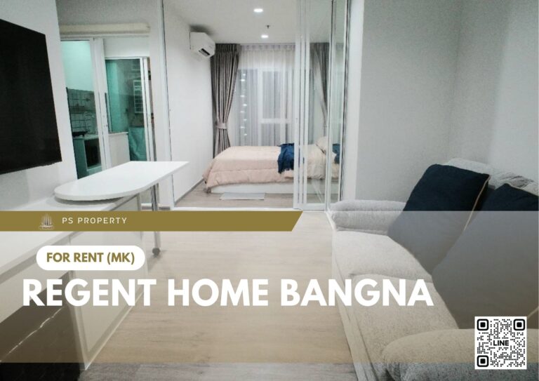 PS78058 – Condo Near BTS Bang na Station For Rent , One bedroom unit at Regent home bangna