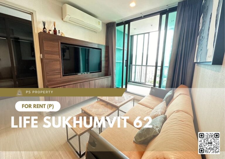PS56970 – Condo Near BTS Bang Chak Station For Rent , One bedroom unit at Life Sukhumvit 62