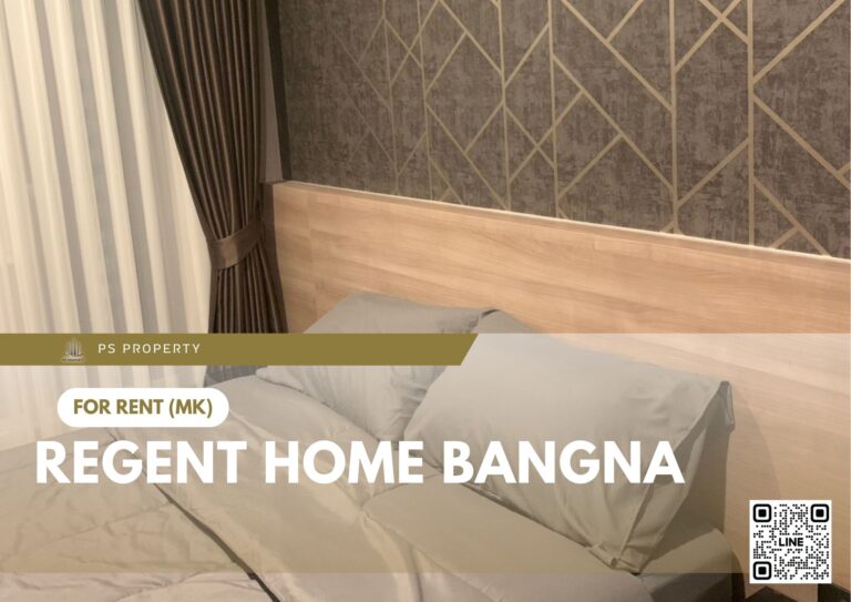 PS78088 – Condo Near BTS Bang na Station For Rent , One bedroom unit at Regent home bangna