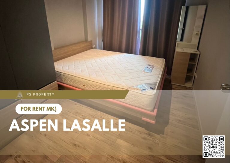 PS78230 – Condo Near MRT Si La Salle Station For Rent , One bedroom unit at Aspen Lasalle