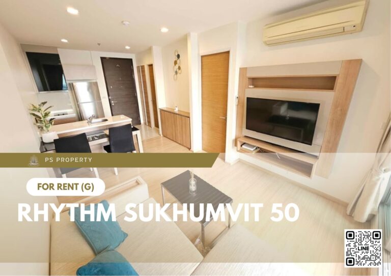 PS77426 – Condo Near BTS On Nut Station For Rent , One bedroom unit at Rhythm Sukhumvit 50