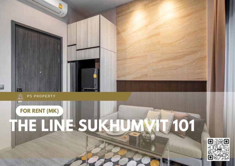 PS78266 – Condo Near BTS Punnawithi Station For Rent , One bedroom unit at THE LINE Sukhumvit 101