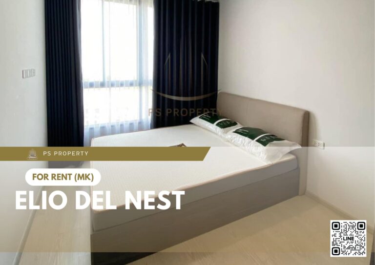 PS23696 – Condo Near BTS Udom Suk Station For Rent , One bedroom unit at Elio Del Nest