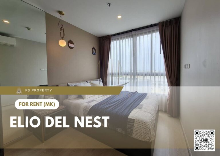 PS24420 – Condo Near BTS Udom Suk Station For Rent , One bedroom unit at Elio Del Nest