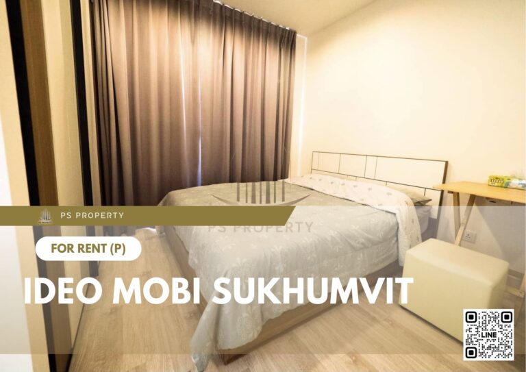 PS29305 – Condo Near BTS On Nut Station For Rent , One bedroom unit at IDEO Mobi Sukhumvit