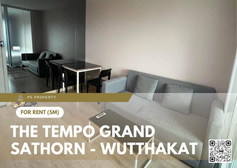 PS76039 – Condo Near BTS Wutthakat Station For Rent , One bedroom unit at The Tempo Grand Sathorn – Wutthakat