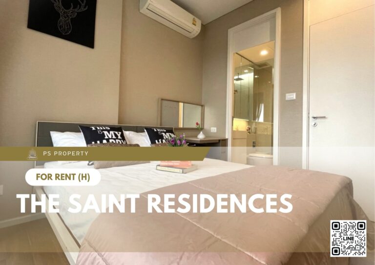 PS78457 – Condo Near MRT PhahonYothin Station For Rent , One bedroom unit at The Saint Residences