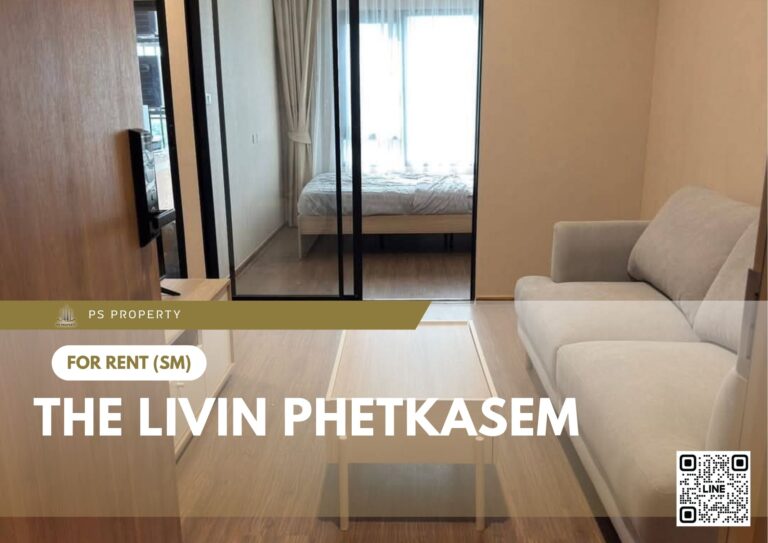 PS69015 – Condo Near MRT Phasi Charoen Station For Rent , One bedroom unit at The LIVIN Phetkasem