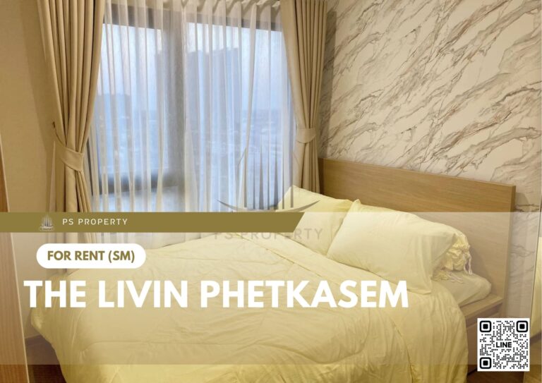 PS49828 – Condo Near MRT Phasi Charoen Station For Rent , One bedroom unit at The LIVIN Phetkasem