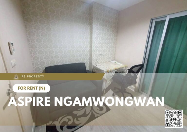 PS76053 – Condo Near BTS Kasetsart University Station For Rent , One bedroom unit at Aspire Ngamwongwan