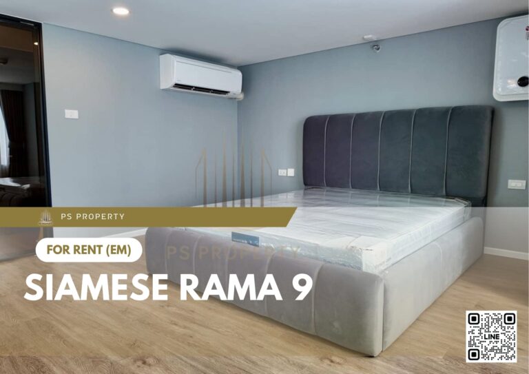 PS29061 – Condo Near MRT Phra Ram 9 Station For Rent , One bedroom unit at Siamese Rama 9
