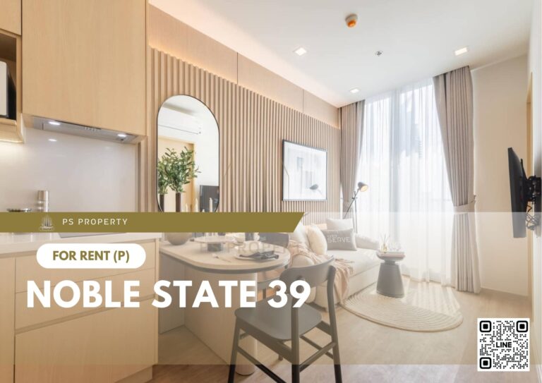 PS38634 – Condo Near BTS Phrom Phong Station For Rent , One bedroom unit at NOBLE STATE 39