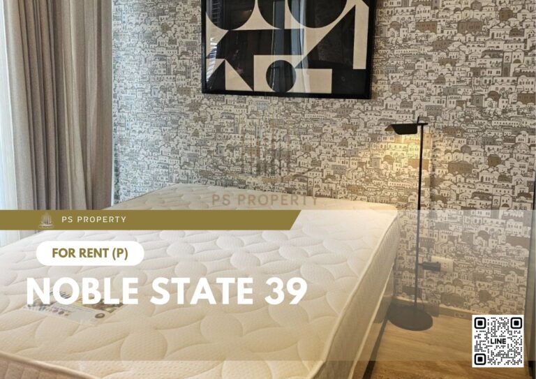 PS35152 – Condo Near BTS Phrom Phong Station For Rent , One bedroom unit at NOBLE STATE 39