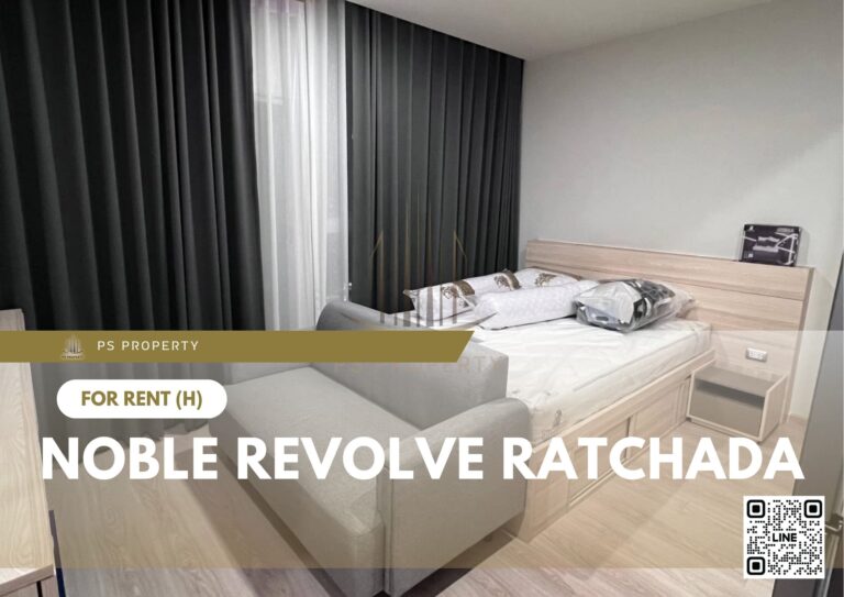 PS40988 – Condo Near MRT Thailand Cultural Centre Station For Rent , One bedroom unit at Noble Revolve Ratchada