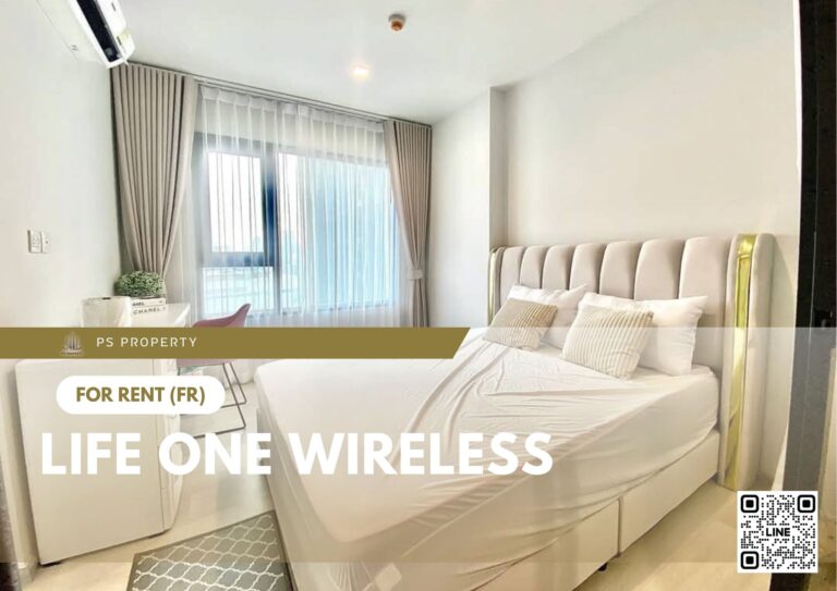 PS75242 – Condo Near BTS Phloen Chit Station For Rent , One bedroom unit at Life One Wireless