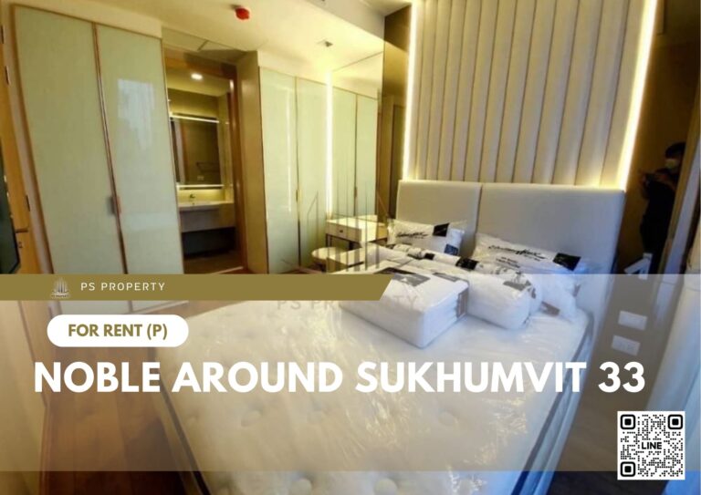 PS27815 – Condo Near BTS Phrom Phong Station For Rent , One bedroom unit at Noble Around Sukhumvit 33