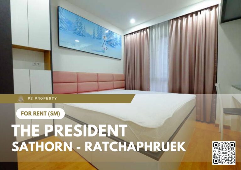 PS66124 – Condo Near BTS Bang Wa Station For Rent , Two bedroom unit at The President Sathorn – Ratchaphruek