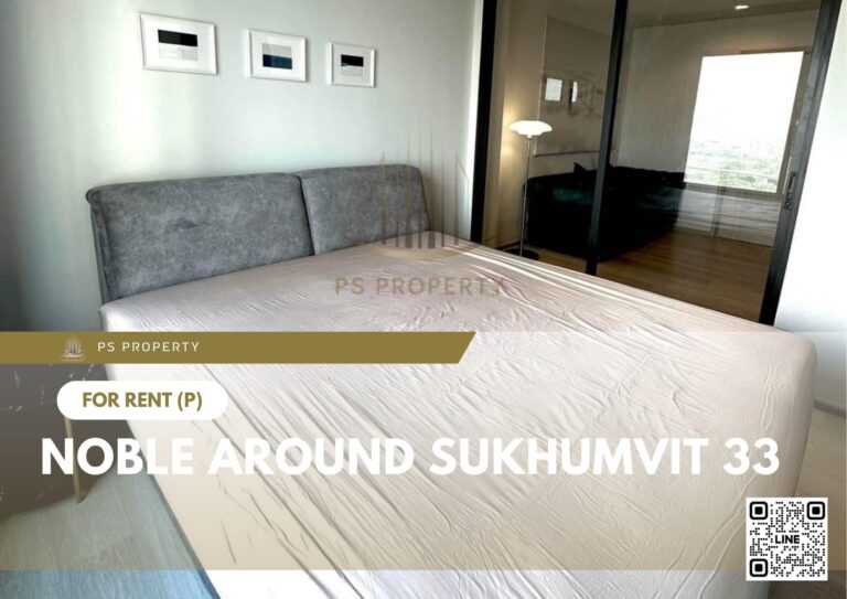 PS15666 – Condo Near BTS Phrom Phong Station For Rent , One bedroom unit at Noble Around Sukhumvit 33