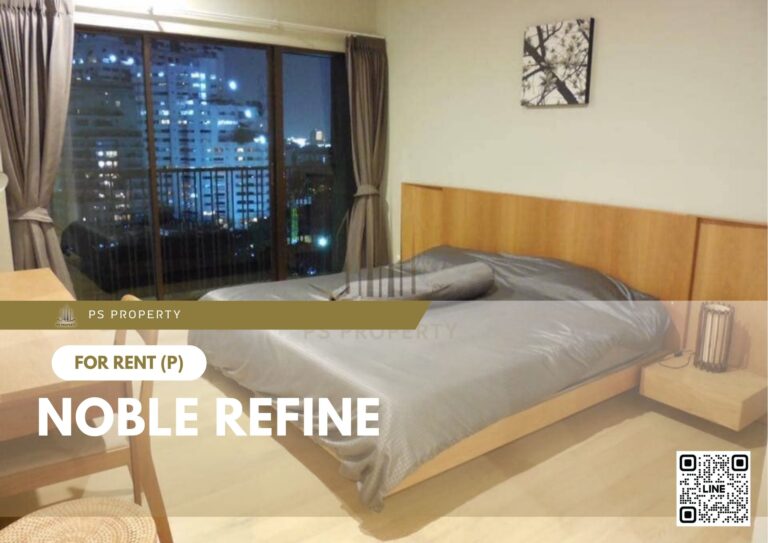 PS17056 – Condo Near BTS Asok Station For Rent , One bedroom unit at Noble Refine