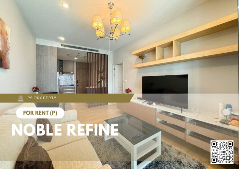 PS73799 – Condo Near BTS Asok Station For Rent , One bedroom unit at Noble Refine