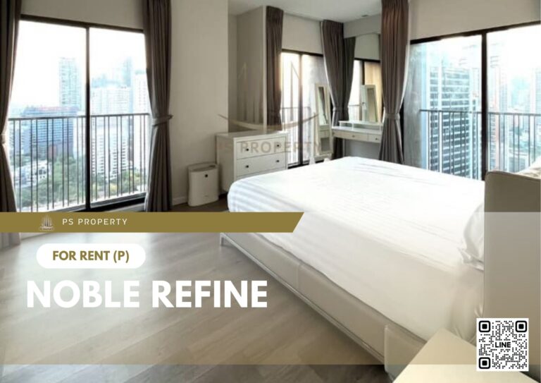 PS13155 – Condo Near BTS Asok Station For Rent , One bedroom unit at Noble Refine
