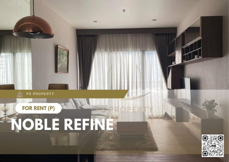 PS8507 – Condo Near BTS Asok Station For Rent , One bedroom unit at Noble Refine