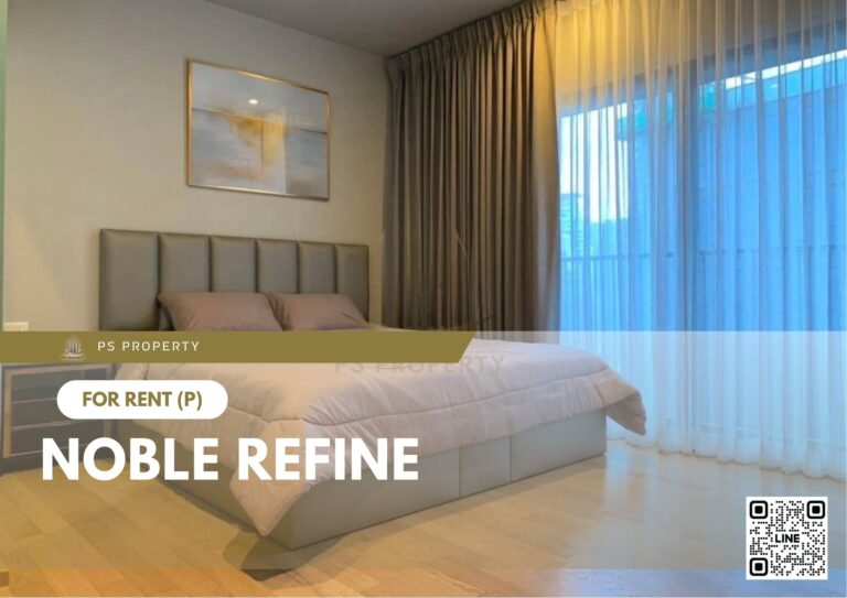 PS14784 – Condo Near BTS Asok Station For Rent , One bedroom unit at Noble Refine