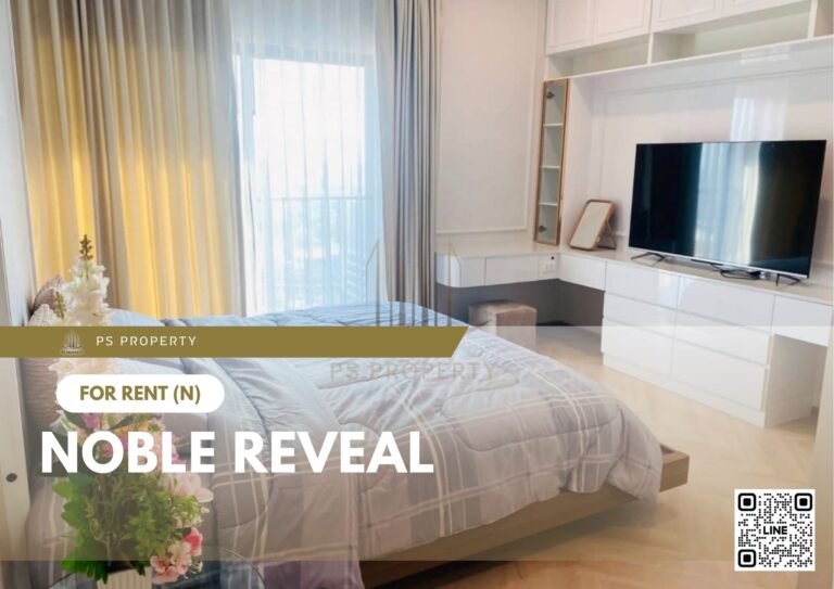 PS44367 – Condo Near BTS Thong Lo Station For Rent , One bedroom unit at Noble Reveal